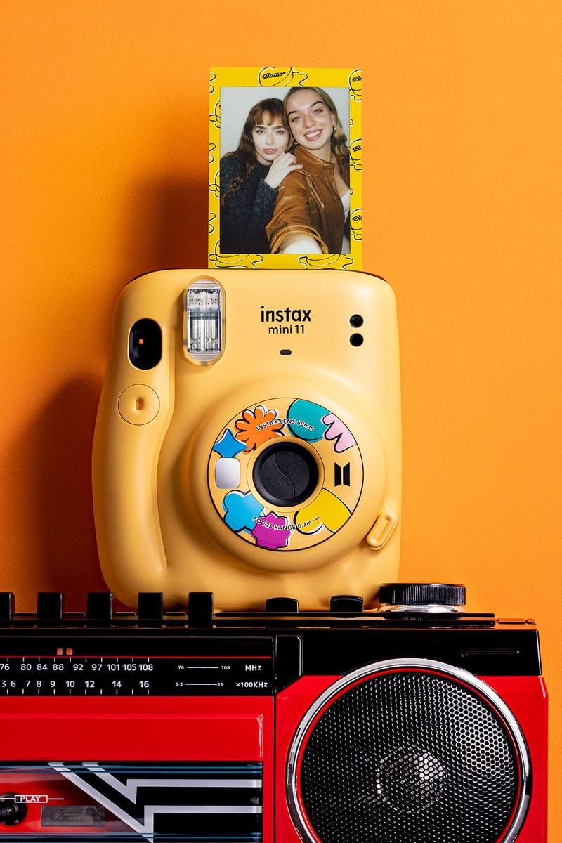 BTS Fujifilm Butter INSTAX Mini 11 Camera Collaboration Film Pancakes