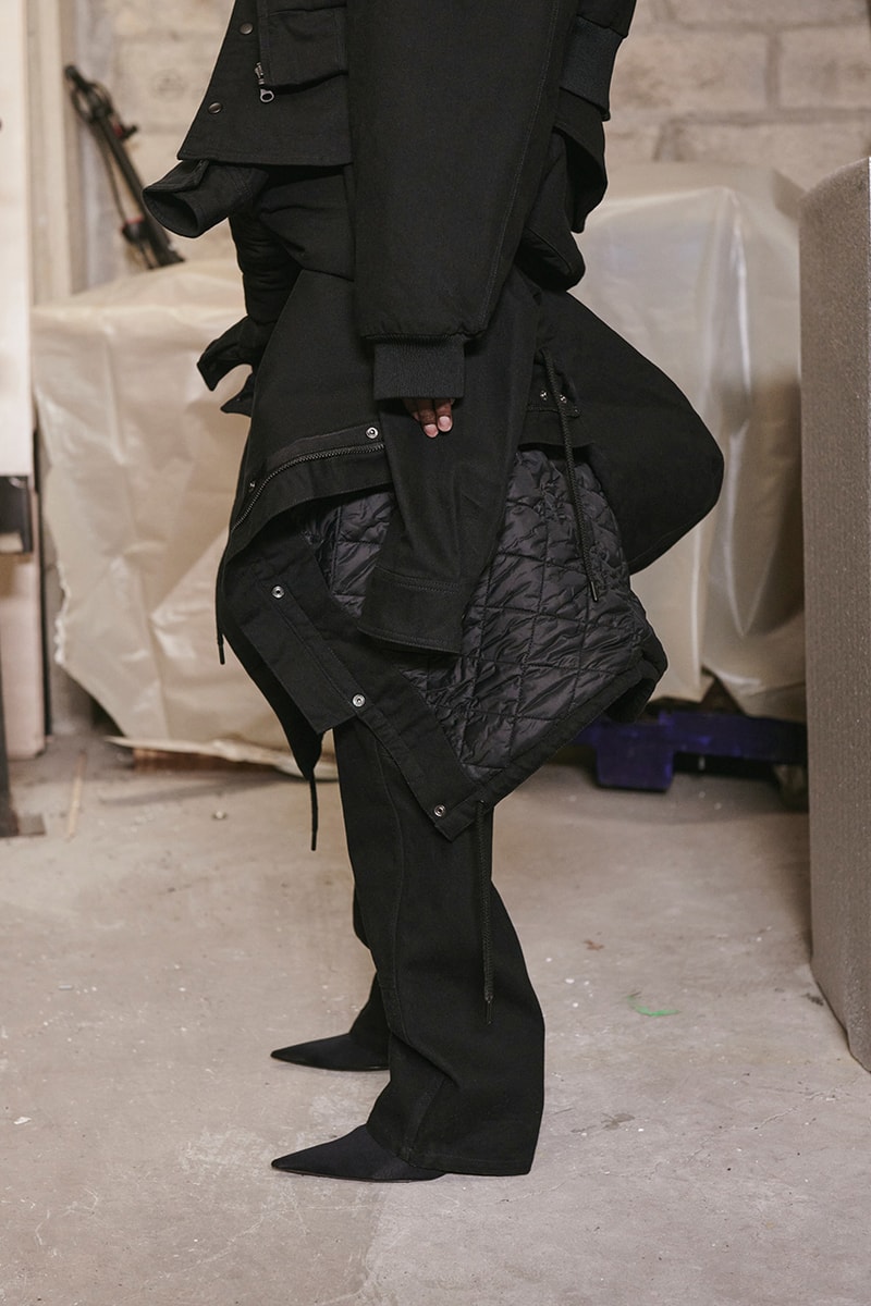 carhartt work in progress wardrobe nyc black bomber jacket leggings