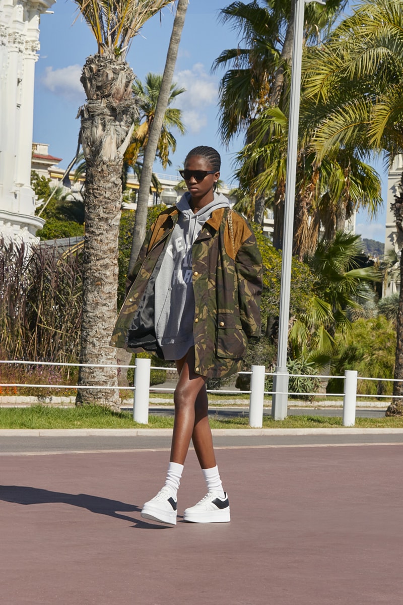 celine summer 2022 collection Baie Des Anges camo jacket gray hoodie
