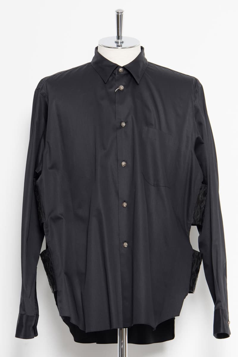 chinese dress ladies Chrome Hearts Cross Patch Dress Shirt