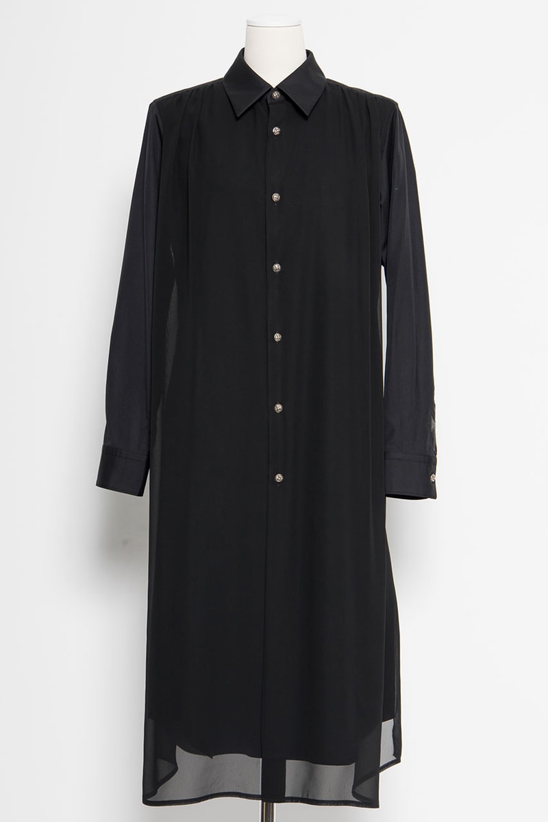 chrome hearts comme des garcons shirt dress