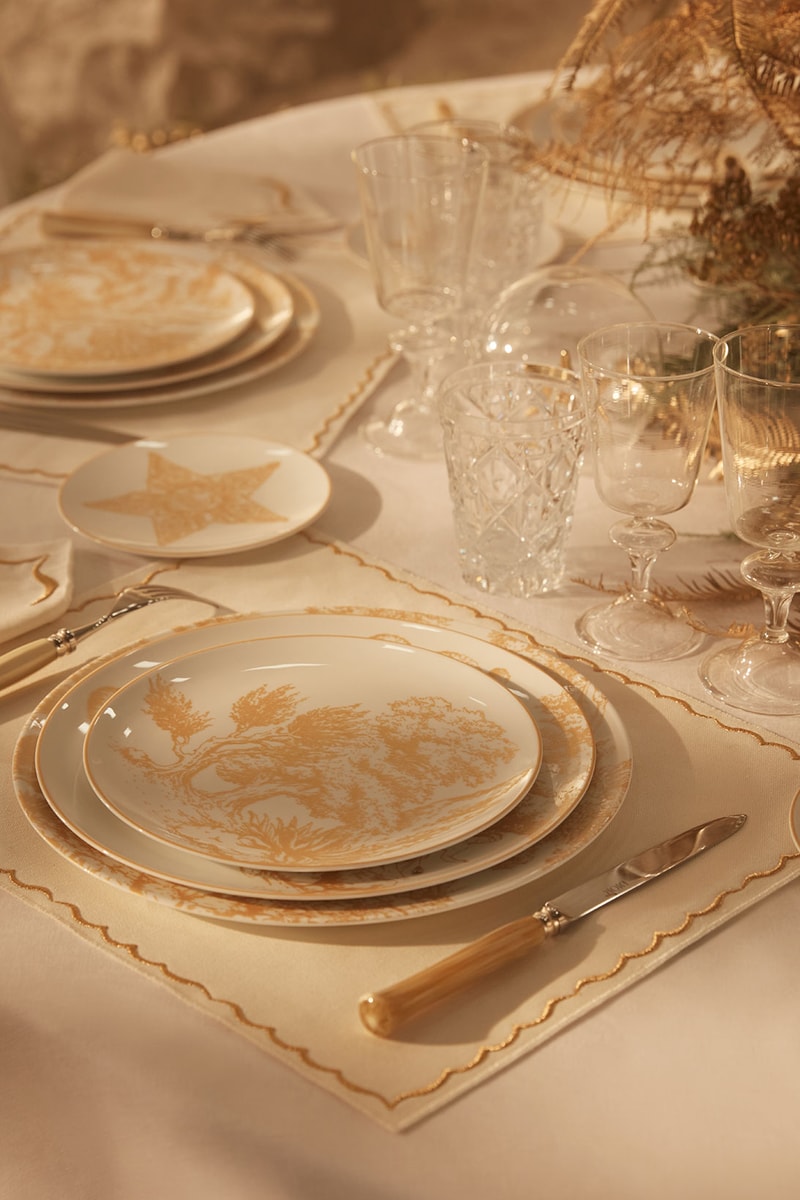 Dior Maison Tableware Christmas Ornaments