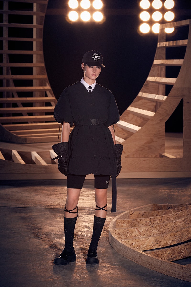 dior womens pre fall 2022 black quilted jacket