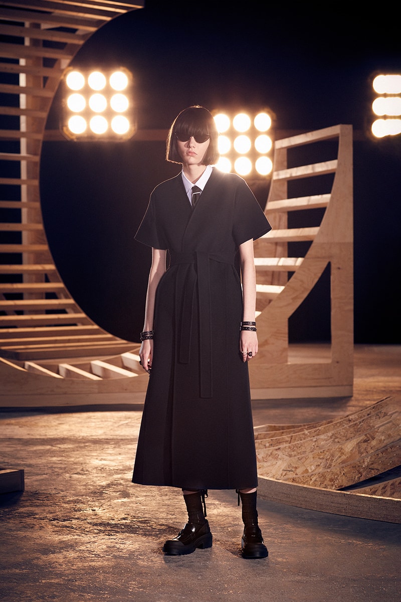 dior womens pre fall 2022 wrap dress