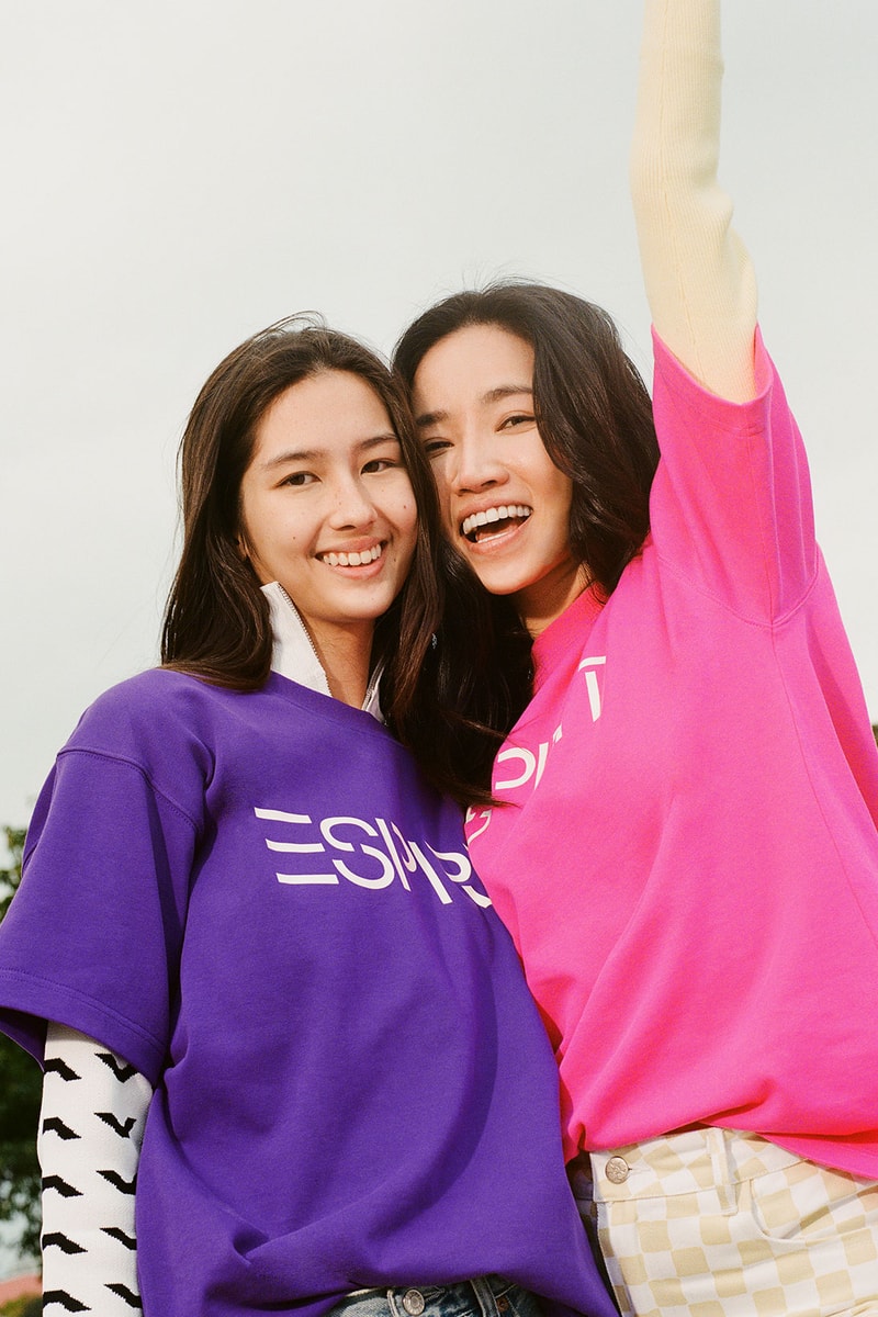ESPRIT Archive Re-Issue Capsule Collection Sweatshirts T-Shirts