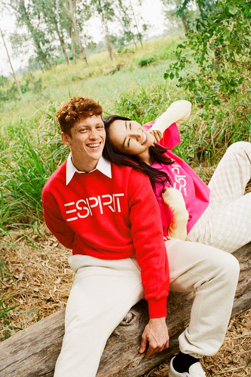 ESPRIT Archive Re-Issue Capsule Collection Sweatshirts T-Shirts