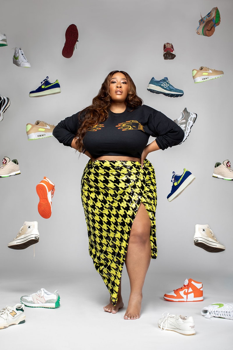 Essie Golden Confidence Thick Laces Content Creator Sneakers Sneakerhead Collection
