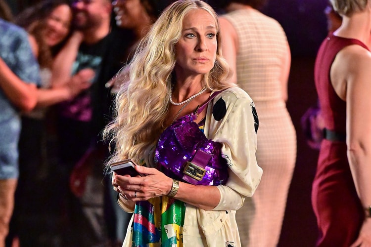 Fendi Rereleases Carrie Bradshaw's Purple Sequin Baguette