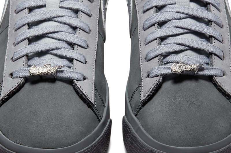FORTY PERCENT AGAINST RIGHTS Nike SB Blazer Low Medium Grey Price Collaboration Release Date
