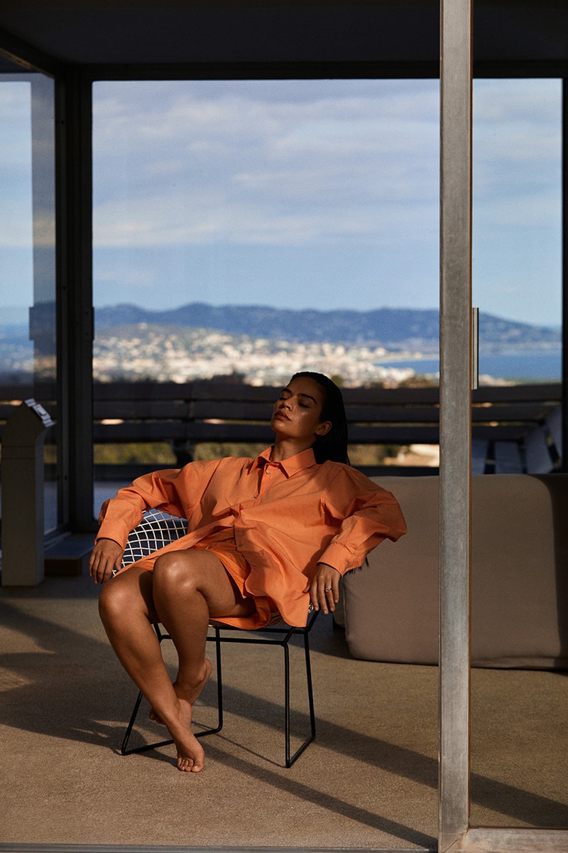 h20fagerholt spring summer 2022 afternoon top peach