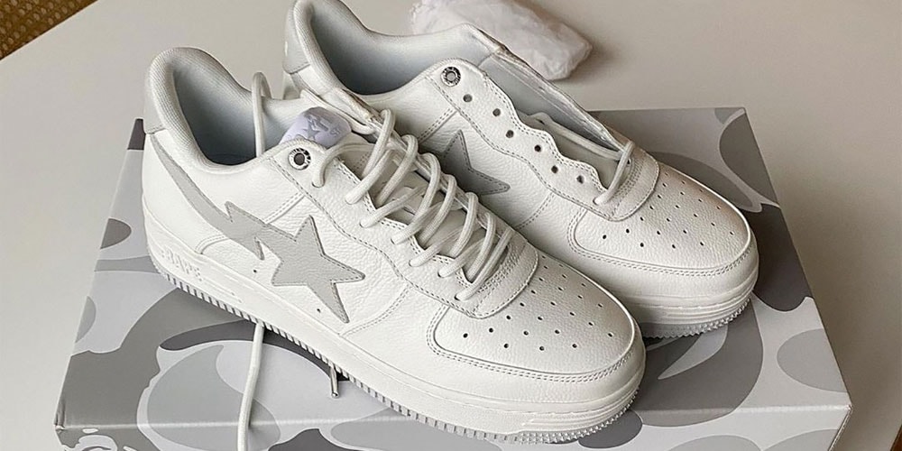JJJJound x BAPE STA White/Gray Collaboration | Hypebae
