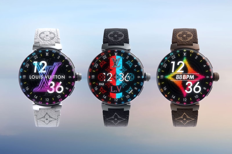 Louis Vuitton Tambour Horizon Light Up Watches Timepieces Silver Black Brown 