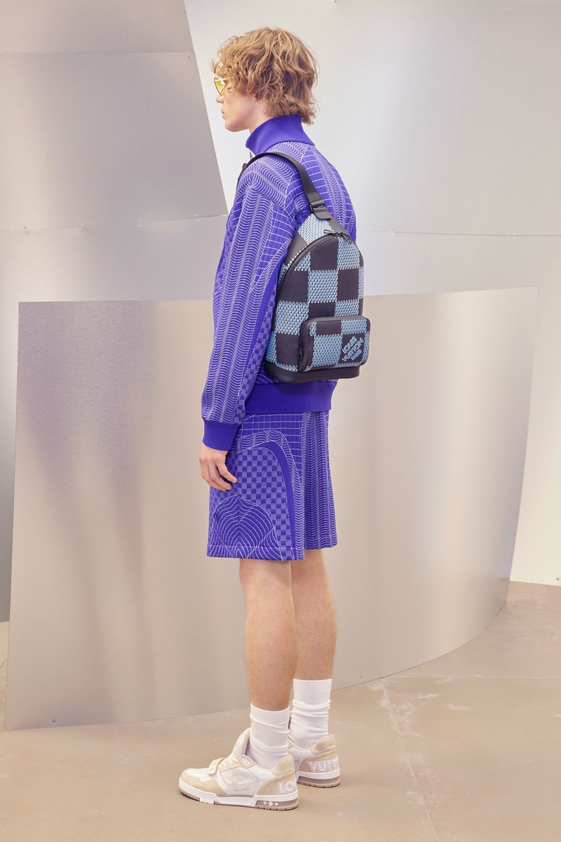 Louis Vuitton Men's Virgil Abloh Pre-Fall 2022 Collection Backpack Trainer LV