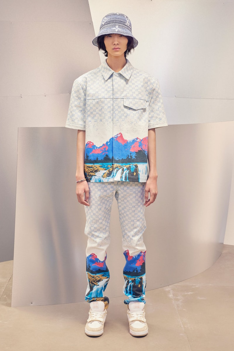 Louis Vuitton Men's Virgil Abloh Pre-Fall 2022 Collection Damier Check Suit