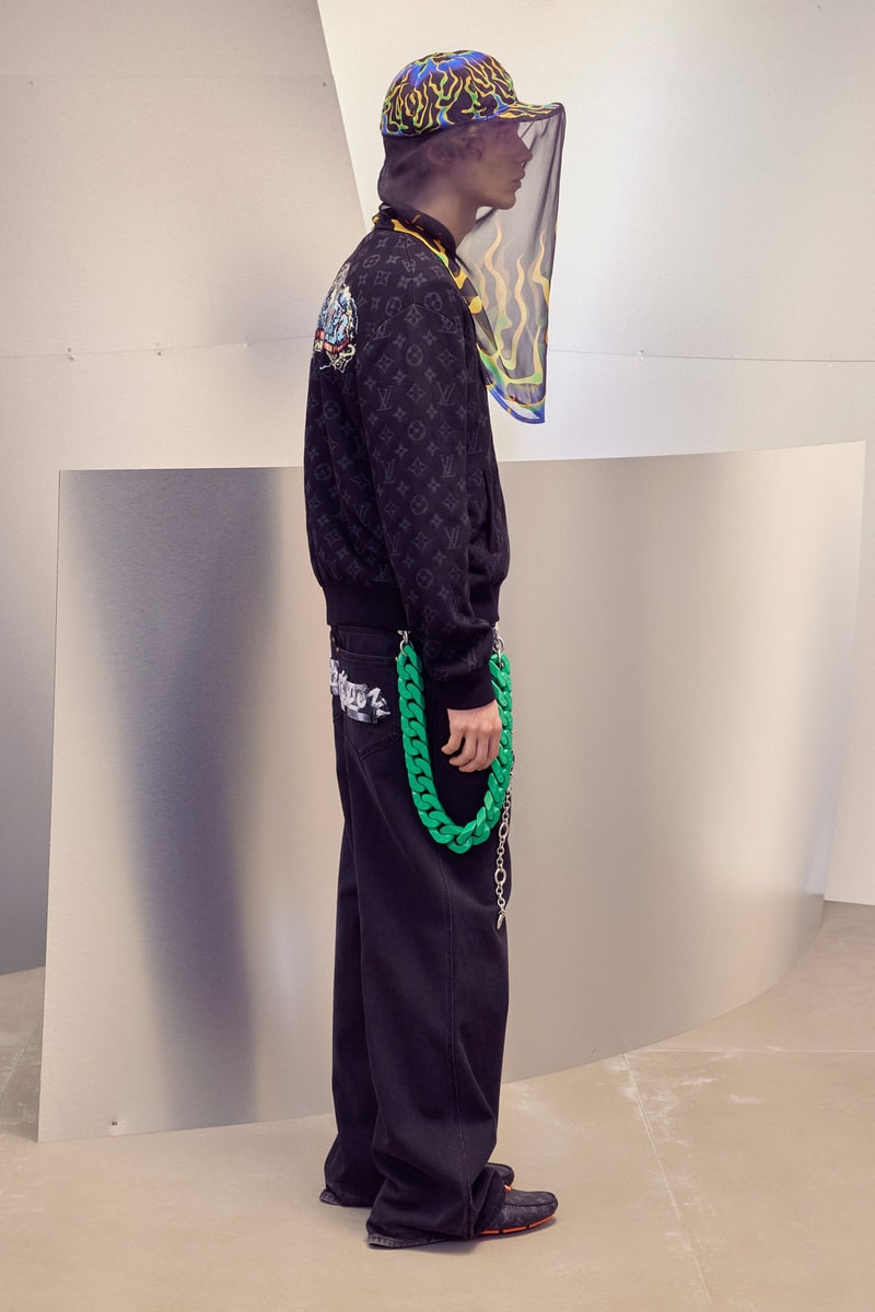 Louis Vuitton Men's Virgil Abloh Pre-Fall 2022 Collection LV Monogram Jacket Pants