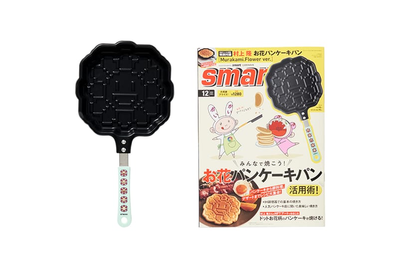 Takashi Murakami Reveals Pixelated Pancake Pan With 'smart Magazine'