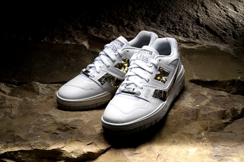 Netflix x New Balance's 550 Features Meteor Fragments