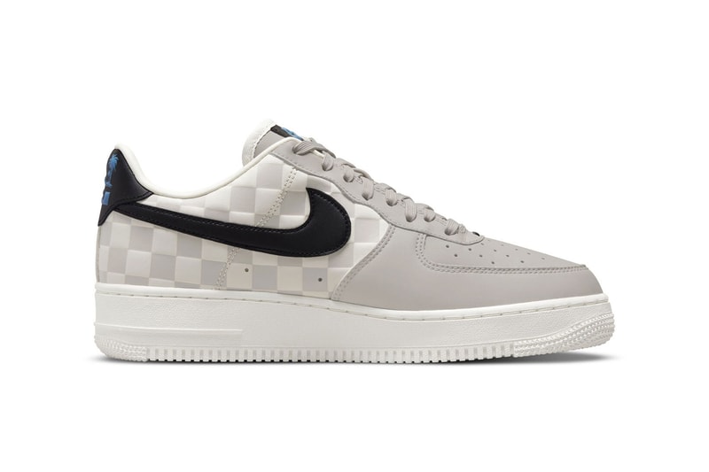 Nike UK Air Force 1 LBJ Sneakers Lebron James Los Angeles Side Profile