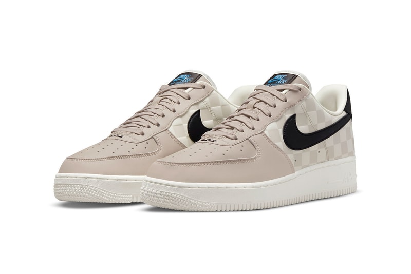 Nike UK Air Force 1 LBJ Sneakers Lebron James Los Angeles Upper Overlays