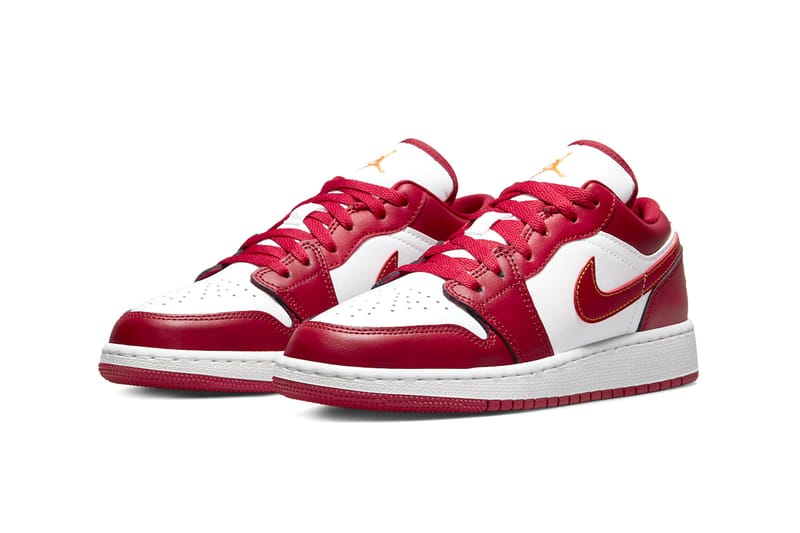 Nike Unveils Air Jordan 1 Low in "Cardinal Red"