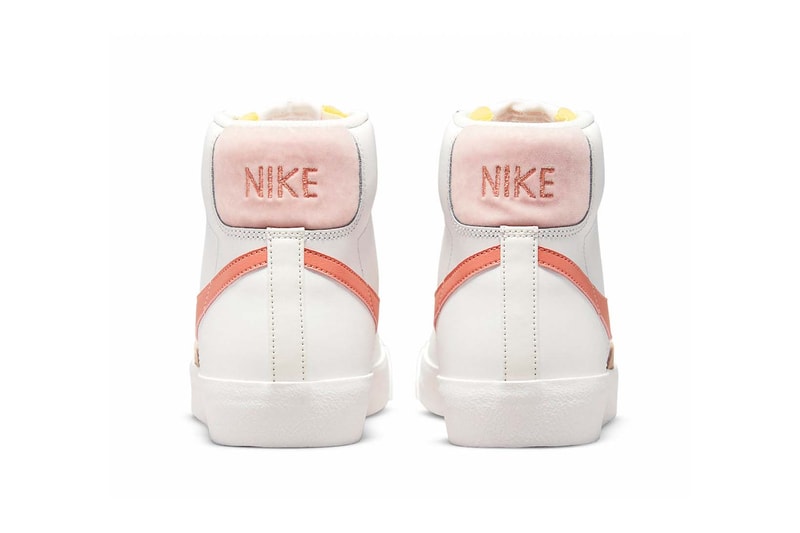 Nike Blazer Mid '77 Lea Light Pink Madder Root Summit White Fossil Stone Women's Price Release Date