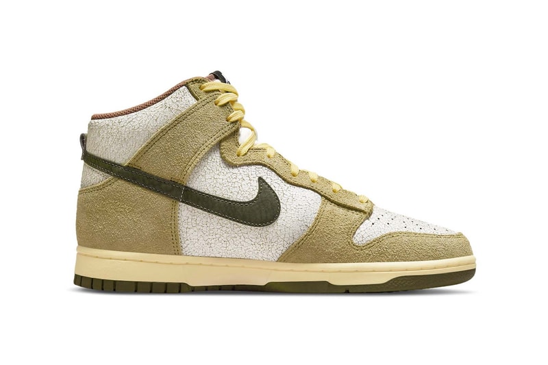 Nike Dunk High Re-Raw Coriander Summit White Cracked Leather Price Release Date
