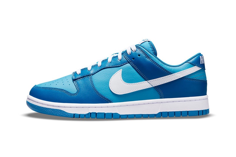 Nike Dunk Low Dark Marina Blue Side View