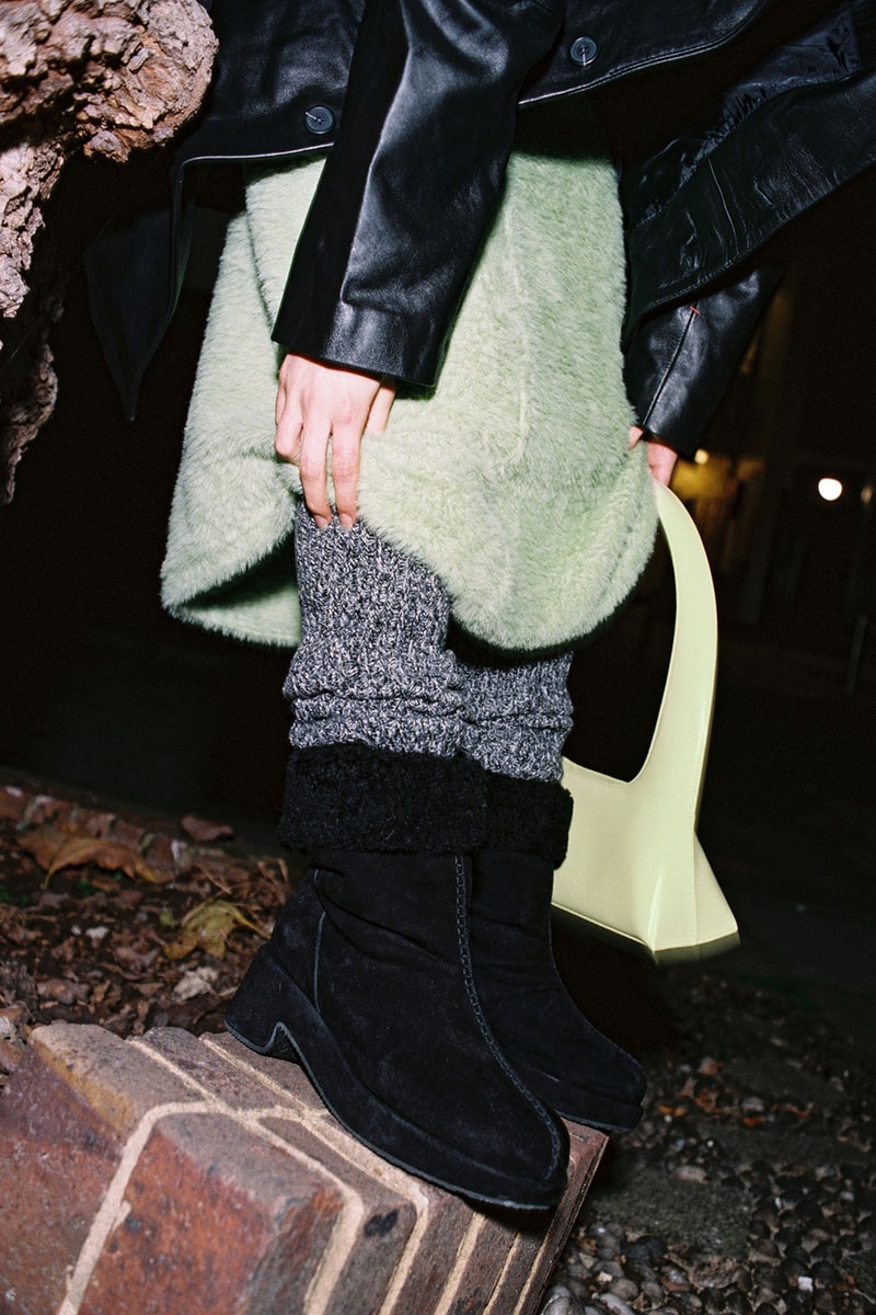 OSOI 2021 Special Holiday Collection Shearling Boots Legwarmer