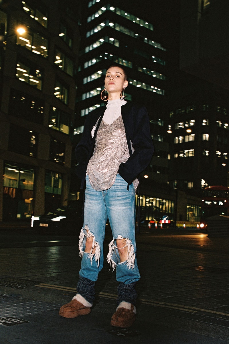 OSOI 2021 Special Holiday Collection Jeans Shearling Clogs