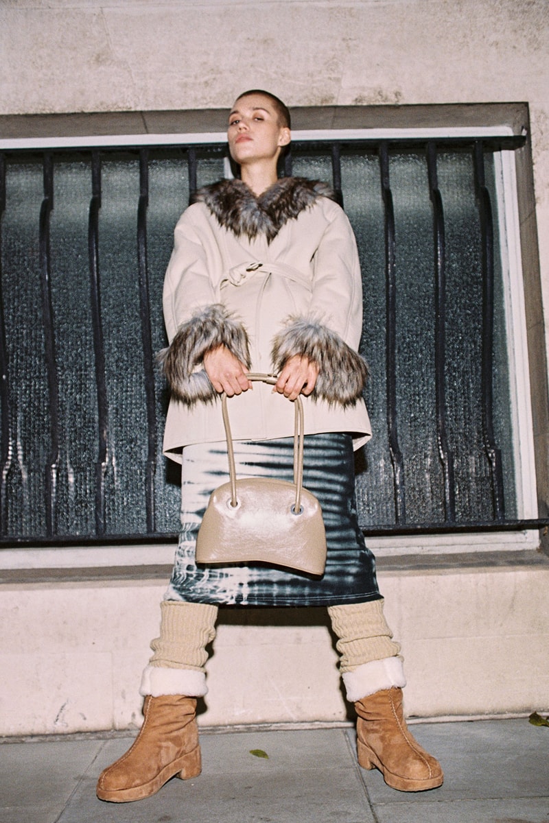 OSOI 2021 Special Holiday Collection Tie Dye Dress Shearling Boots