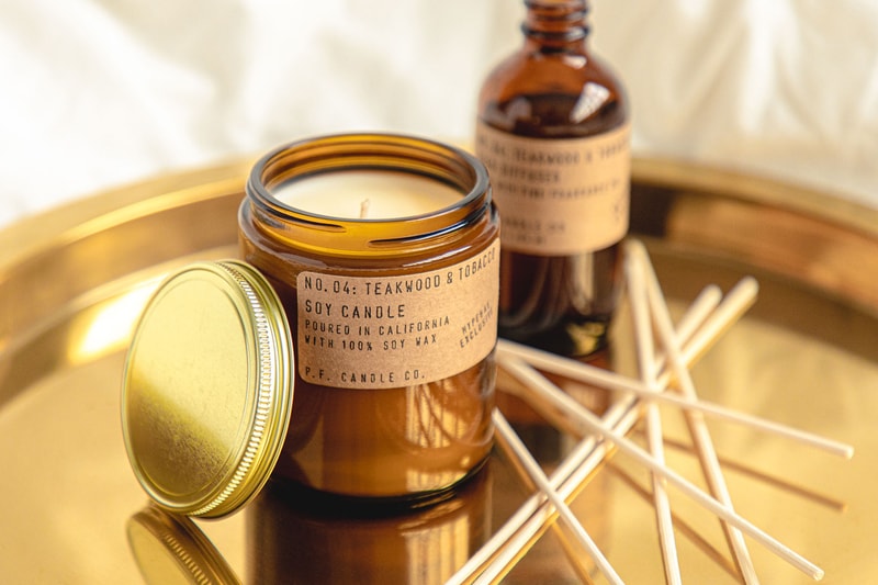 HYPEBAE 5 Year Anniversary P.F. Candle Co. Collaboration Diffuser Teakwood & Tobacco