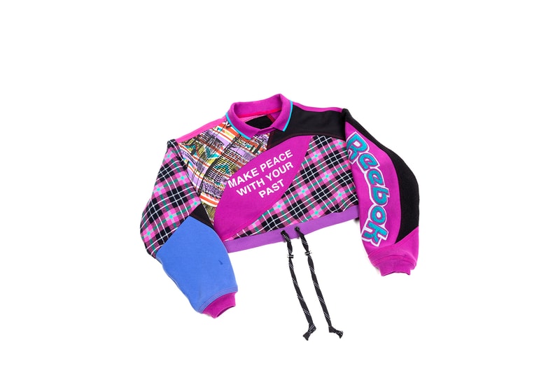 Reebok Justin Mensinger Pieces of Us Mental Health Upcycle Collaboration Pink Top Front Release Info