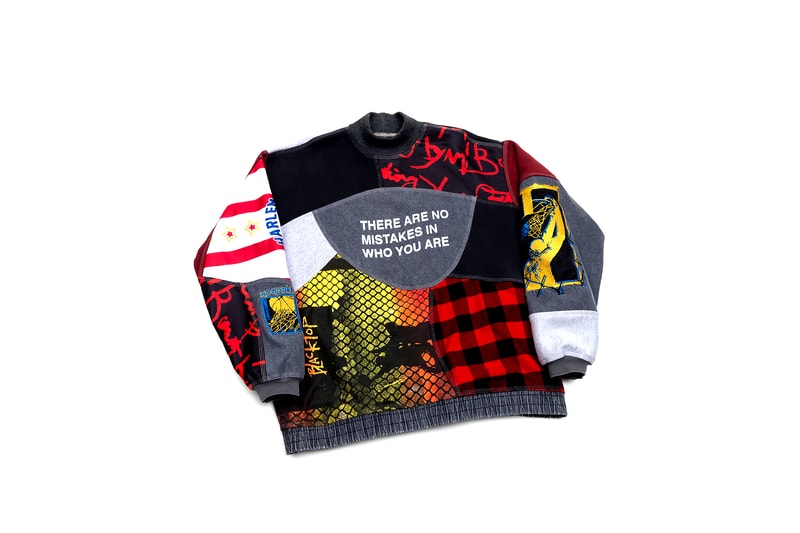 Reebok Justin Mensinger Pieces of Us Mental Health Upcycle Collaboration Denim Plaid Front Release Info