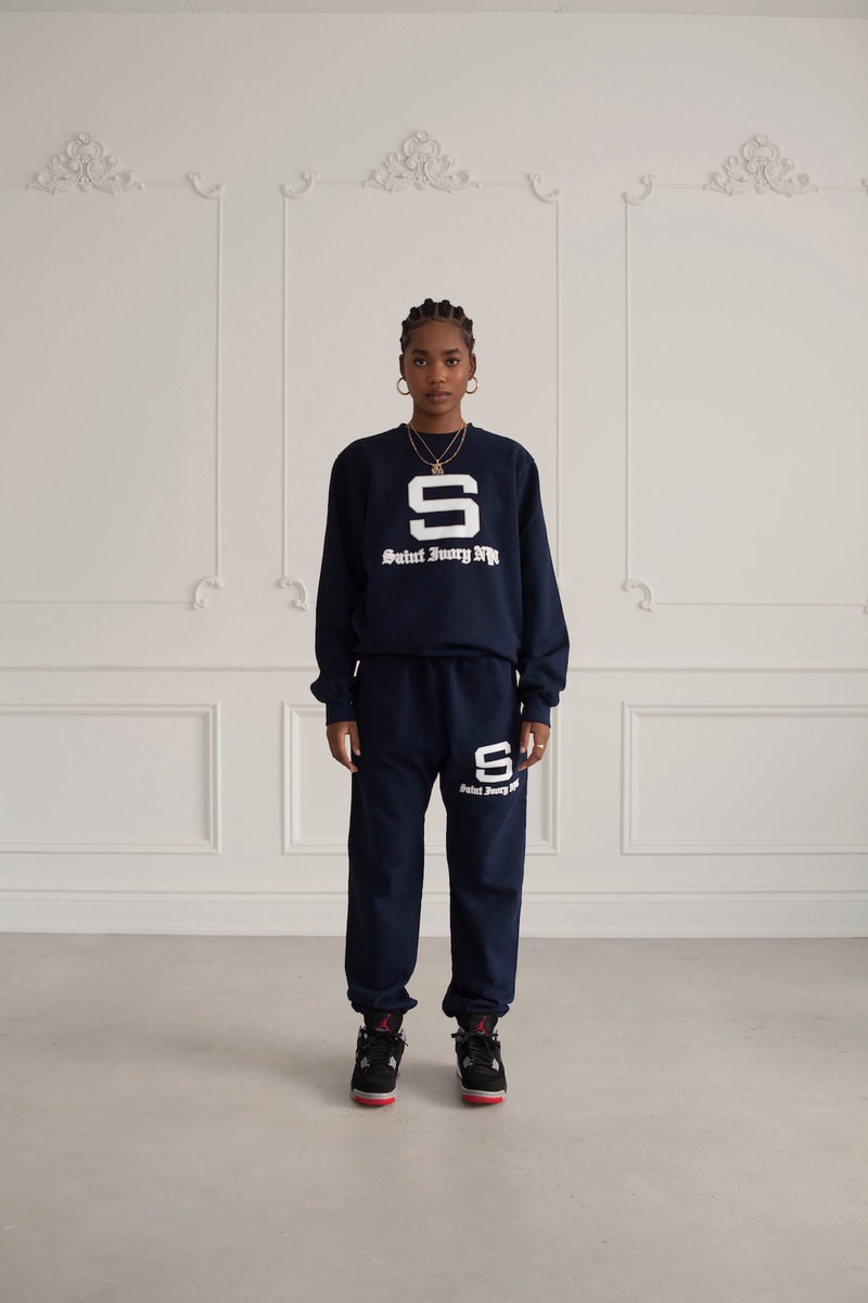 Saint Ivory NYC Semester 3 Collection Varsity Jacket Lauryn Hill Tshirt Tee Pants Jeans