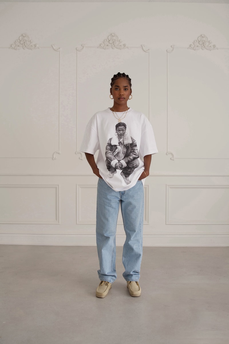 Saint Ivory NYC Semester 3 Collection Varsity Jacket Lauryn Hill Tshirt Tee Pants Jeans