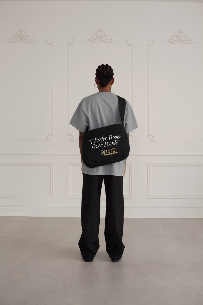 Saint Ivory NYC Semester 3 Collection Varsity Jacket Lauryn Hill Tshirt Tee Pants Jeans
