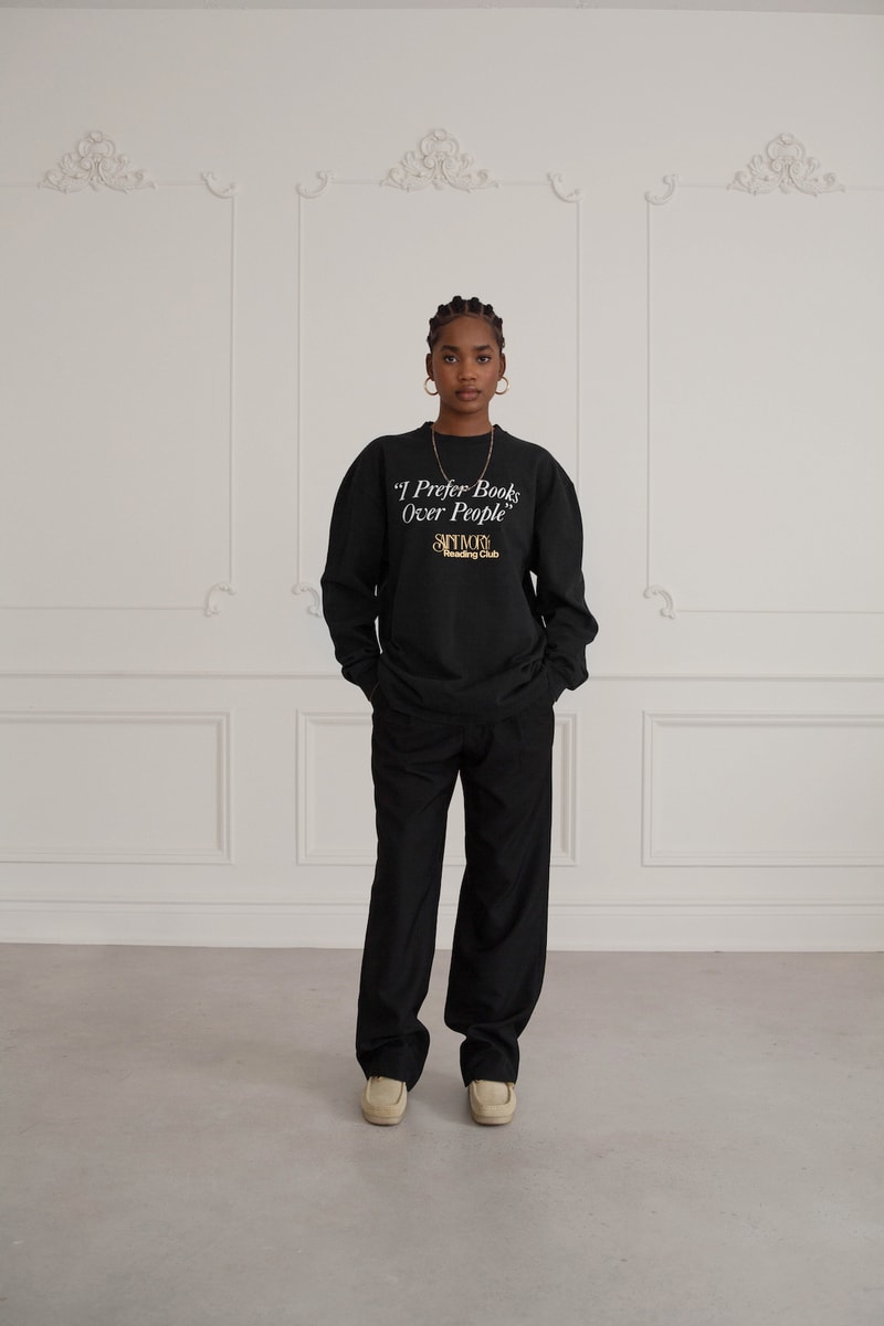 Saint Ivory NYC Semester 3 Collection Varsity Jacket Lauryn Hill Tshirt Tee Pants Jeans