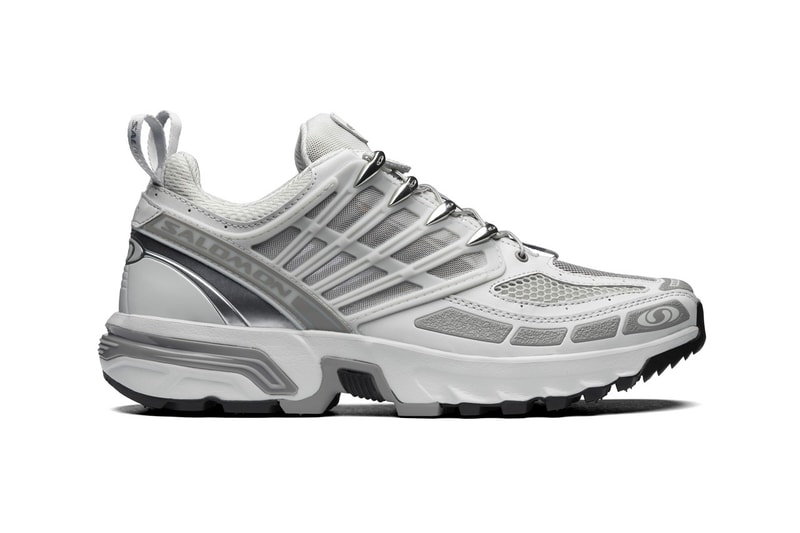 Salomon ACS Pro Advanced Metal Frost Gray Silver Hiking 2000s Technical Fashion