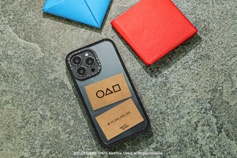 Netflix Squid Game Casetify PHone case Invitation Card