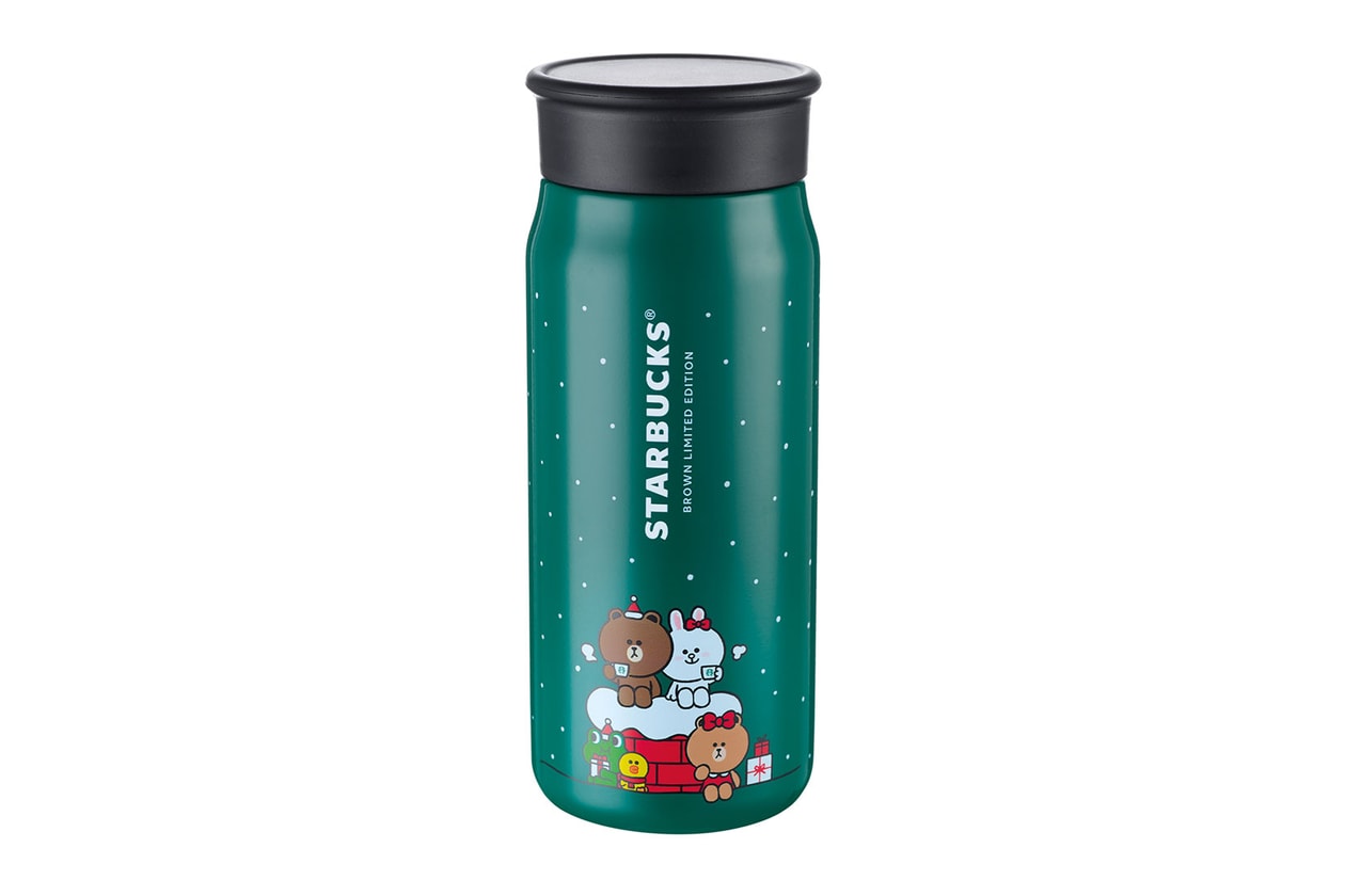 LINE FRIENDS Starbucks Collaboration Christmas Holiday Tumblers Mugs Release Info