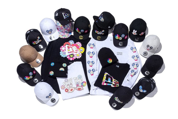 Takashi Murakami's Signature Floral Motifs Take Over New Era Collab