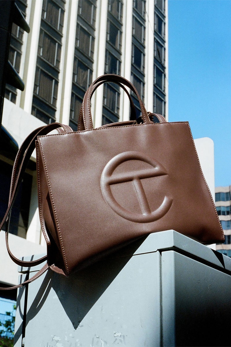 Telfar Shopping Bag Chocolate Caps Belts Release Where to buy