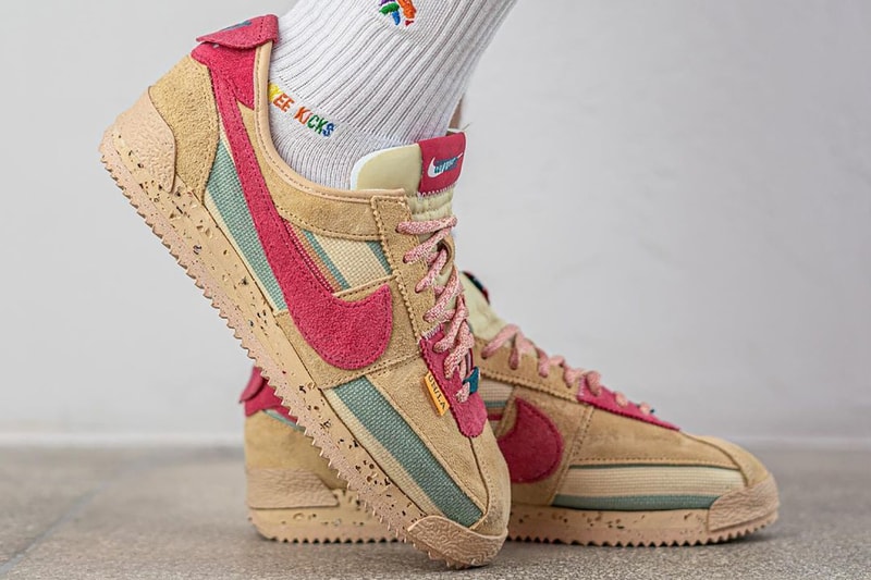 UNION LOS ANGELES Nike Cortez Tan Pink Blue Suede Cork Canvas Price Release Date Collaboration