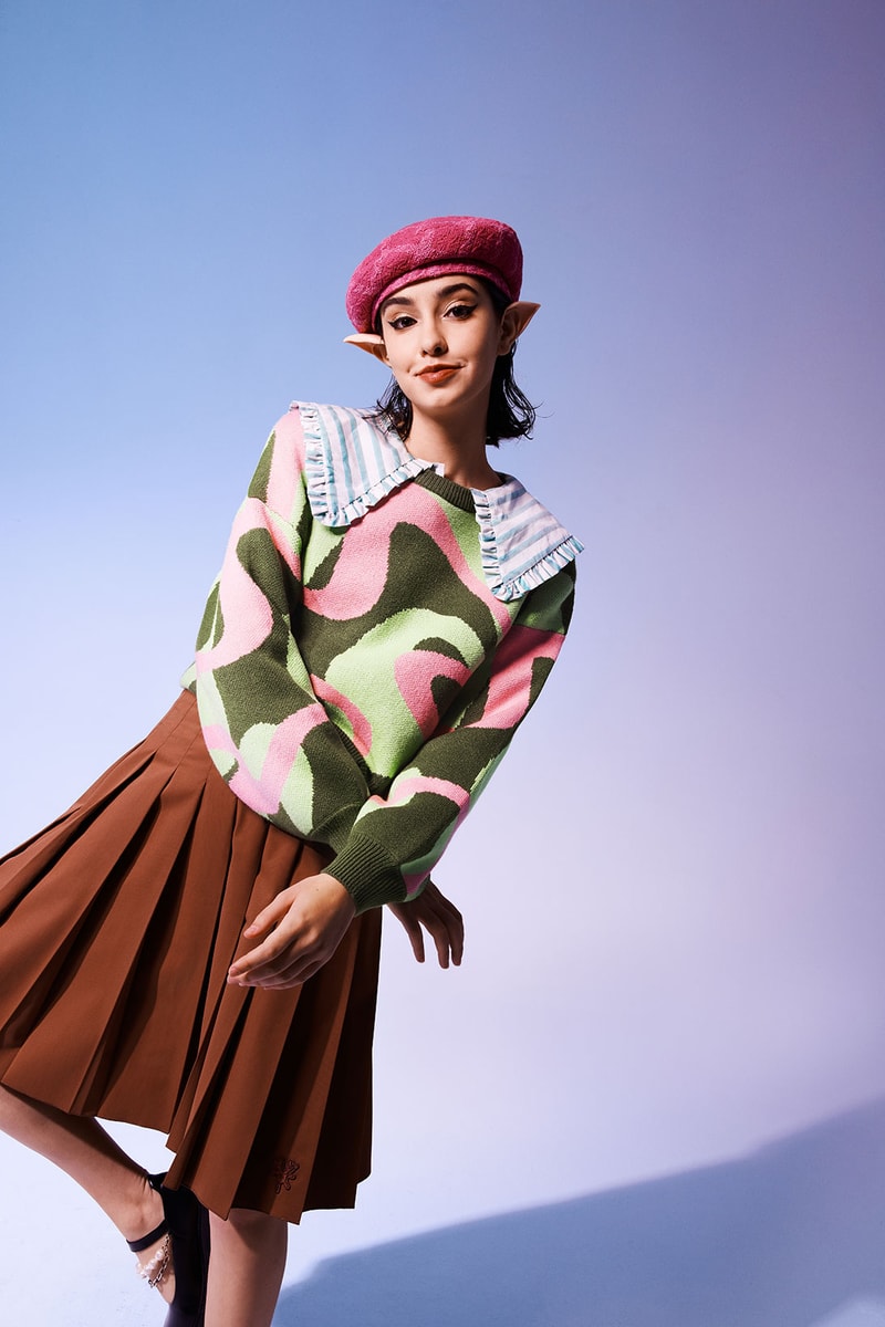 Urban Revivo Christmas Sweaters Collection Skirt