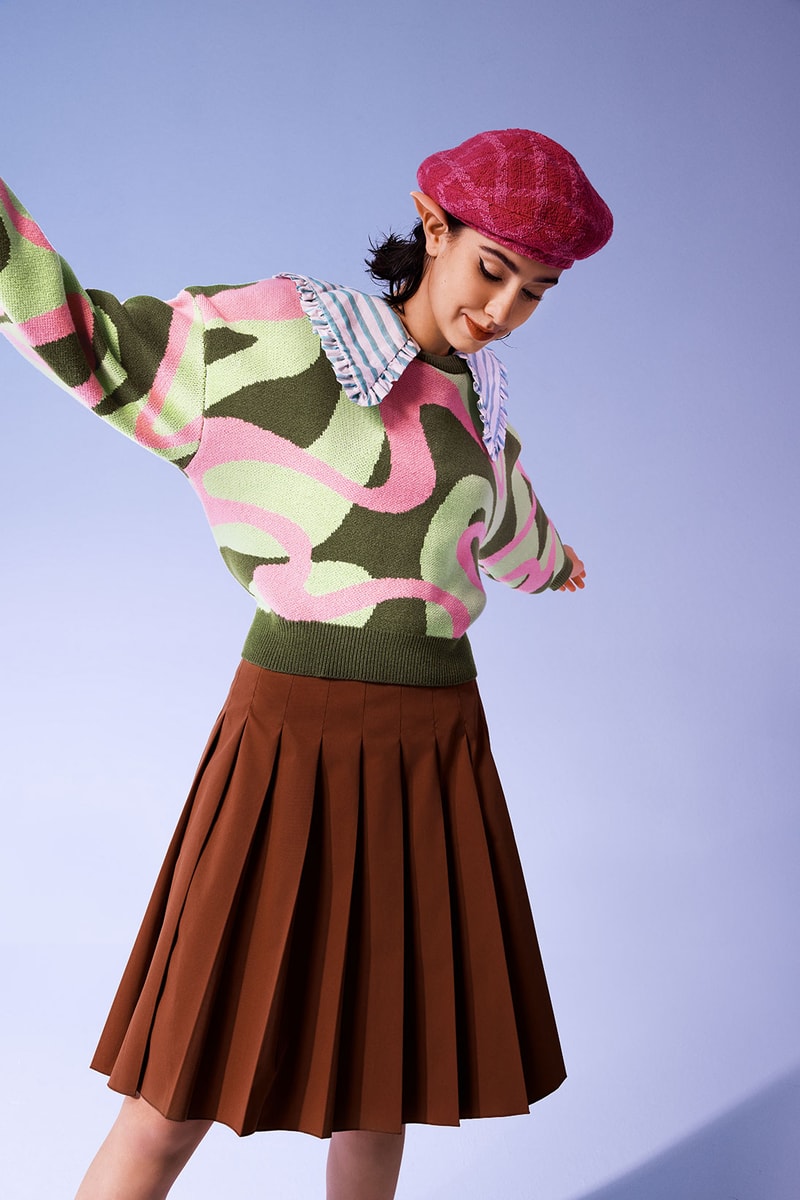 Urban Revivo Christmas Sweaters Collection Skirt
