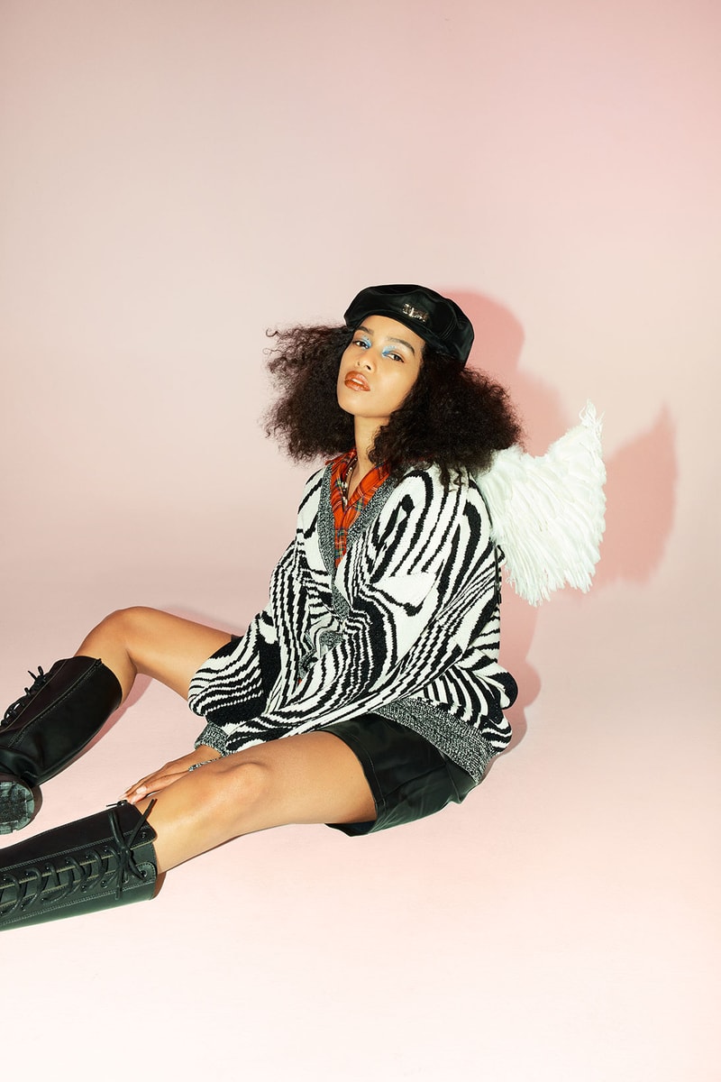 Urban Revivo Christmas Sweaters Collection Skirt Boots