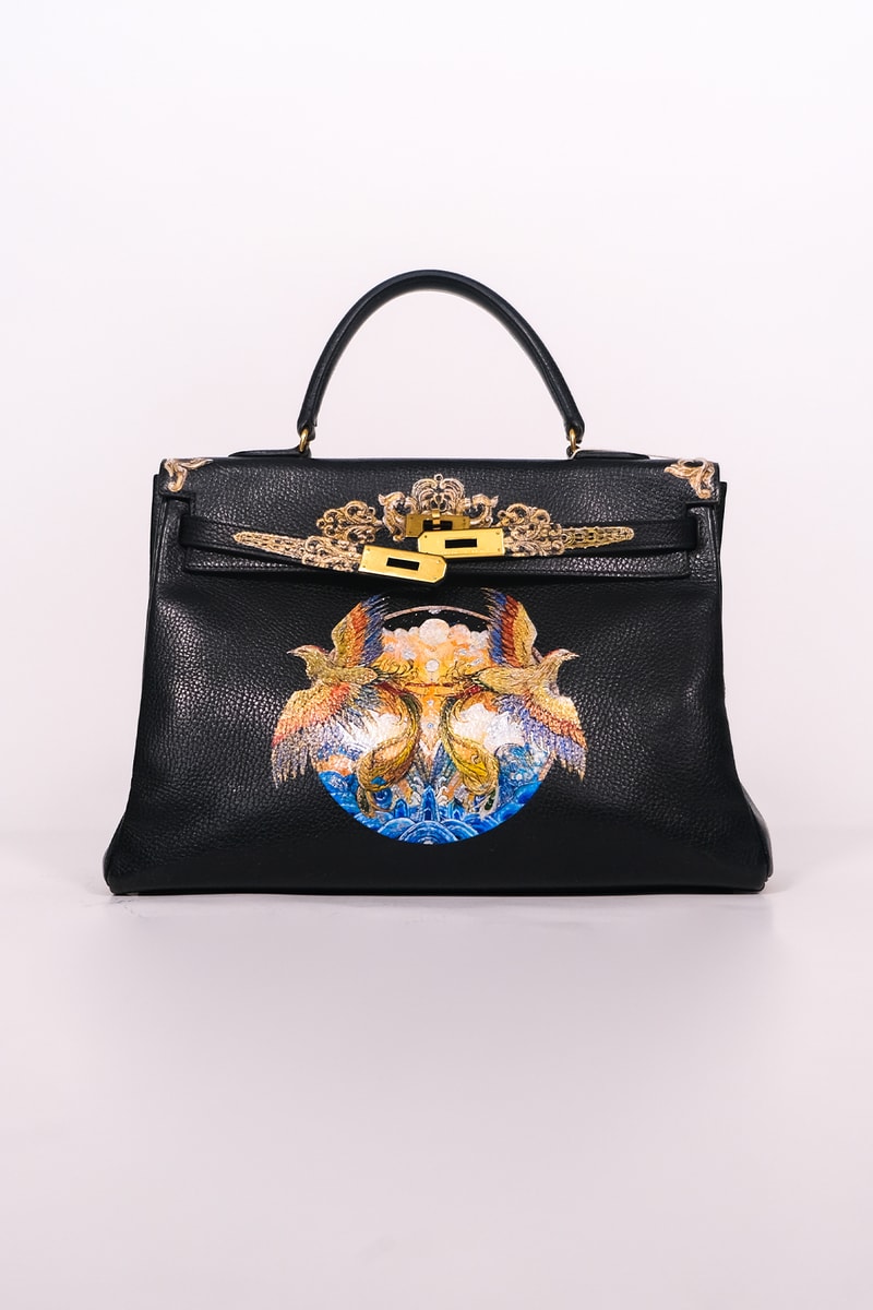 Wear Earthero Art Exhibition Hermes Kelly 35 Leather Handbag Fashion Sustainability Showcase Info