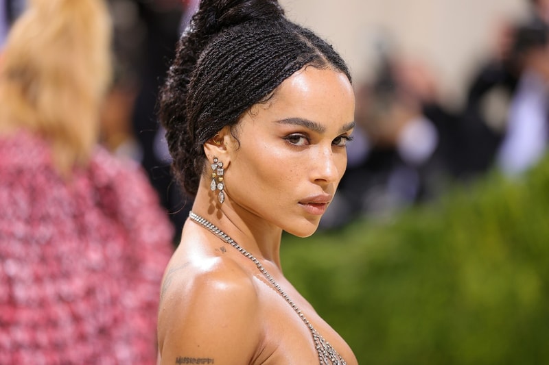 zoe kravitz met gala the batman movie catwoman selina kyle preparation cats lions fight videos empire interview actor