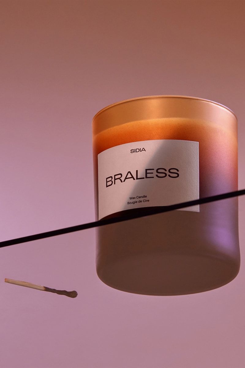 SIDIA Scented Candles Braless Lifestyle Home Packaging