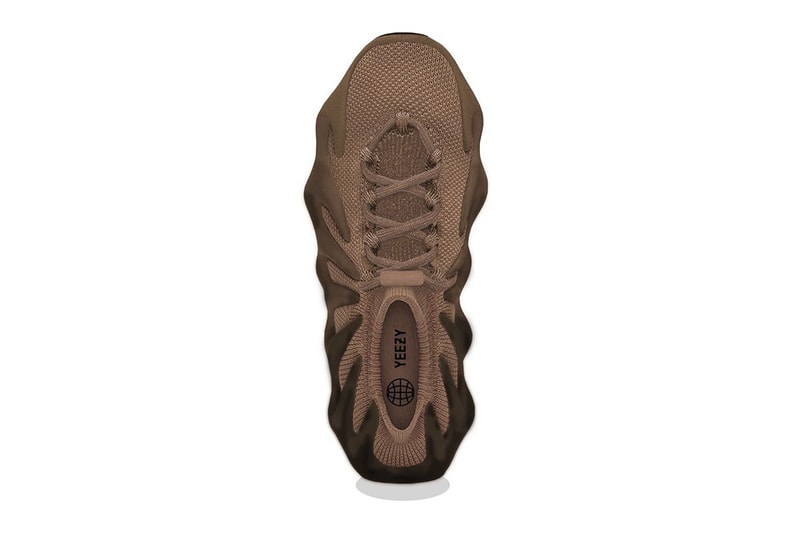 adidas YEEZY 450 Cinder Kanye West Brown Tan Top View